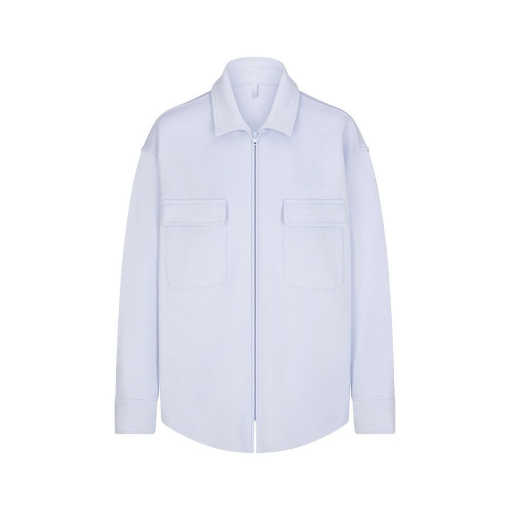 SKIMS Light Blue Long Sleeve Jacket - Picture 4 of 8